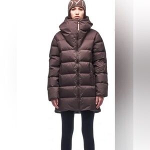 Women's Brown Puffer Jacket